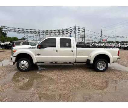 2015 Ford F450 Super Duty Crew Cab for sale is a White 2015 Ford F-450 Car for Sale in Porter TX