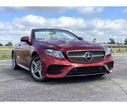 2018 Mercedes-Benz E-Class for sale is a Red 2018 Mercedes-Benz E Class Car for Sale in Boca Raton FL