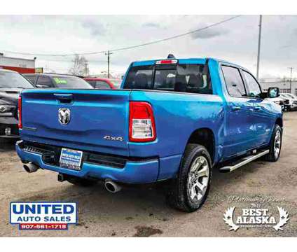 2022 Ram 1500 Crew Cab for sale is a Blue 2022 RAM 1500 Model Car for Sale in Anchorage AK