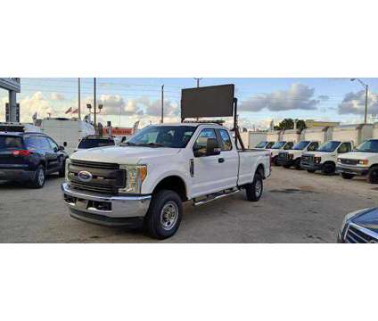 2017 Ford F250 Super Duty Super Cab for sale is a White 2017 Ford F-250 Super Duty Car for Sale in Miami FL