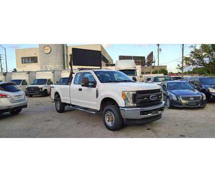2017 Ford F250 Super Duty Super Cab for sale is a White 2017 Ford F-250 Super Duty Car for Sale in Miami FL