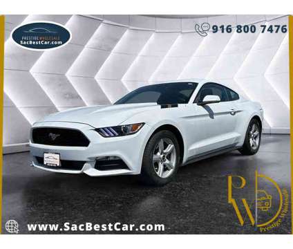 2016 Ford Mustang for sale is a White 2016 Ford Mustang Car for Sale in Sacramento CA