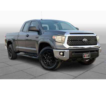 2018UsedToyotaUsedTundraUsedDouble Cab 6.5 Bed 5.7L FFV (Natl) is a Grey 2018 Toyota Tundra Car for Sale in Houston TX