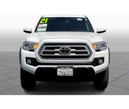 2021UsedToyotaUsedTacomaUsedDouble Cab 5 Bed V6 AT (Natl) is a White 2021 Toyota Tacoma Car for Sale in Anaheim CA