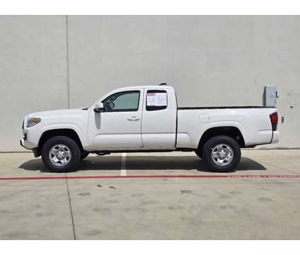 2021UsedToyotaUsedTacomaUsedAccess Cab 6 Bed I4 AT (Natl) is a White 2021 Toyota Tacoma Car for Sale in Lewisville TX