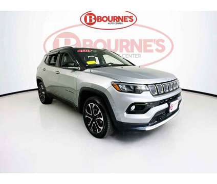 2022UsedJeepUsedCompassUsed4x4 is a Silver 2022 Jeep Compass Car for Sale in South Easton MA