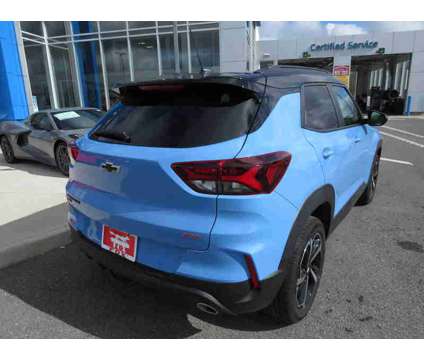 2023UsedChevroletUsedTrailBlazerUsedAWD 4dr is a Blue 2023 Chevrolet trail blazer Car for Sale in Liverpool NY