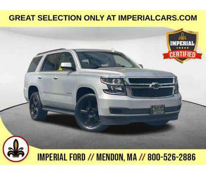 2018UsedChevroletUsedTahoeUsed4WD 4dr is a Silver 2018 Chevrolet Tahoe LT Car for Sale in Mendon MA