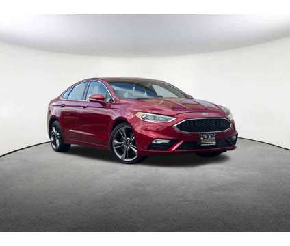 2017UsedFordUsedFusion is a Red 2017 Ford Fusion Sport Car for Sale in Mendon MA