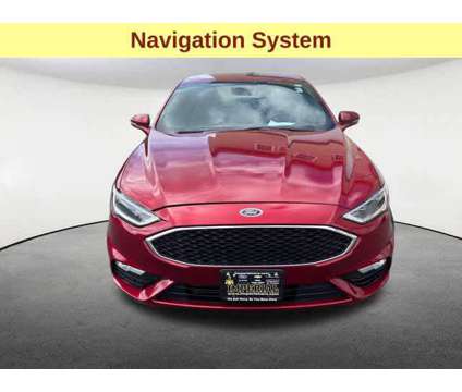 2017UsedFordUsedFusion is a Red 2017 Ford Fusion Car for Sale in Mendon MA