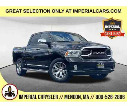 2017UsedRamUsed1500Used4x4 Crew Cab 5 7 Box is a Black 2017 RAM 1500 Model Limited Car for Sale in Mendon MA