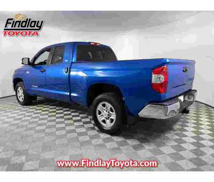 2016UsedToyotaUsedTundraUsedDouble Cab 5.7L V8 6-Spd AT is a Blue 2016 Toyota Tundra SR5 Truck in Henderson NV