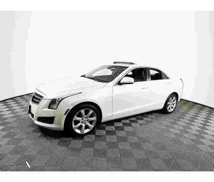 2013UsedCadillacUsedATSUsed4dr Sdn AWD is a White 2013 Cadillac ATS Car for Sale in Toms River NJ
