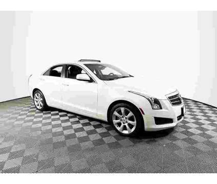 2013UsedCadillacUsedATSUsed4dr Sdn AWD is a White 2013 Cadillac ATS Car for Sale in Toms River NJ