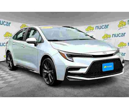 2023UsedToyotaUsedCorollaUsedCVT (Natl) is a Silver 2023 Toyota Corolla Car for Sale in North Attleboro MA