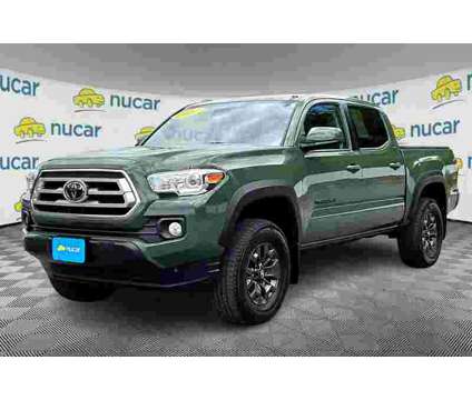 2021UsedToyotaUsedTacomaUsedDouble Cab 5 Bed V6 AT (Natl) is a Green 2021 Toyota Tacoma Car for Sale in North Attleboro MA