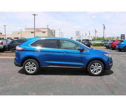 2018UsedFordUsedEdgeUsed4dr FWD is a Blue 2018 Ford Edge SUV in Greenwood IN