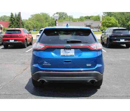 2018UsedFordUsedEdgeUsed4dr FWD is a Blue 2018 Ford Edge SUV in Greenwood IN