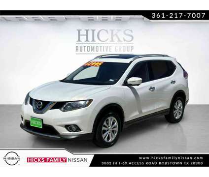 2014UsedNissanUsedRogue is a White 2014 Nissan Rogue Car for Sale in Robstown TX