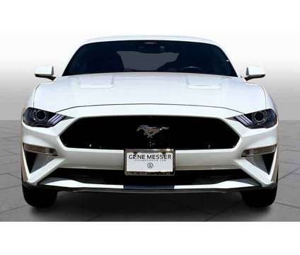 2022UsedFordUsedMustangUsedFastback is a White 2022 Ford Mustang Car for Sale in Lubbock TX