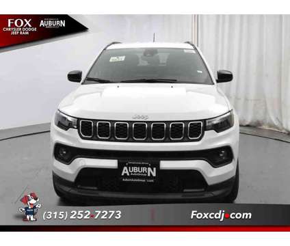 2024NewJeepNewCompassNew4x4 is a White 2024 Jeep Compass Car for Sale in Auburn NY
