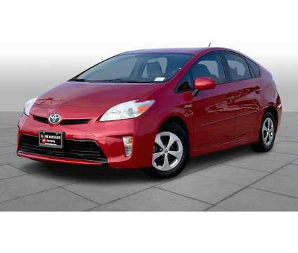 2012UsedToyotaUsedPriusUsed5dr HB is a Red 2012 Toyota Prius Car for Sale in Lubbock TX
