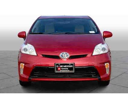 2012UsedToyotaUsedPriusUsed5dr HB is a Red 2012 Toyota Prius Car for Sale in Lubbock TX