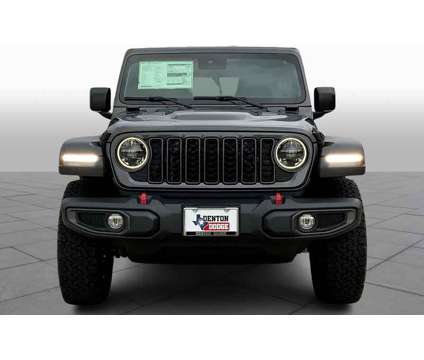2024NewJeepNewWranglerNew4 Door 4x4 is a Grey 2024 Jeep Wrangler Car for Sale in Denton TX