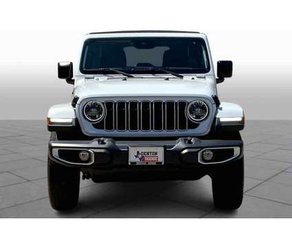 2024NewJeepNewWranglerNew4 Door 4x4 is a White 2024 Jeep Wrangler Car for Sale in Denton TX