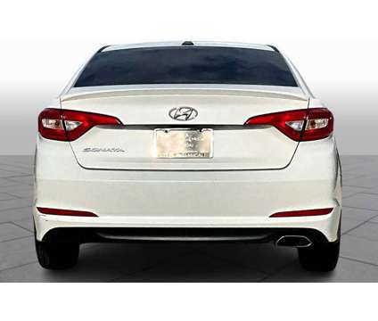 2015UsedHyundaiUsedSonataUsed4dr Sdn PZEV is a White 2015 Hyundai Sonata Car for Sale in Houston TX