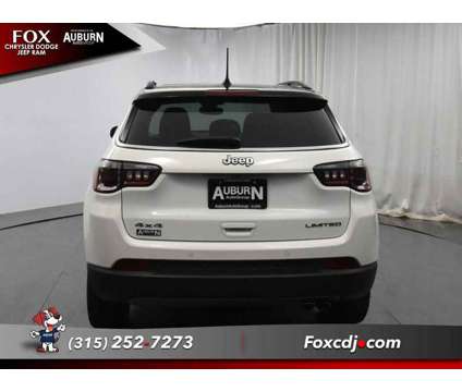2021UsedJeepUsedCompassUsed4x4 is a White 2021 Jeep Compass Car for Sale in Auburn NY