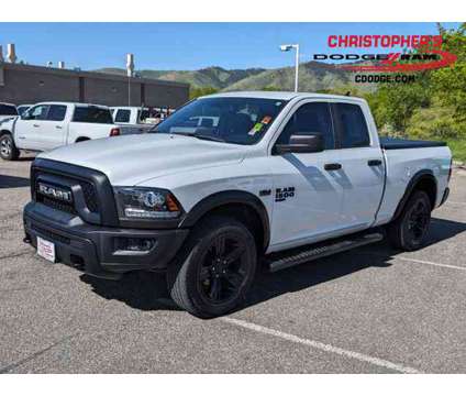 2021 Ram 1500 Classic Warlock Crew Cab Pickup is a White 2021 RAM 1500 Model Car for Sale in Golden CO