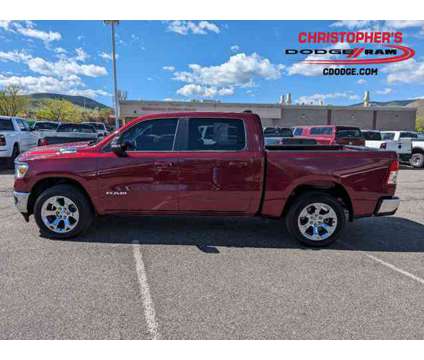 2022 Ram 1500 Big Horn Crew Cab Pickup is a Red 2022 RAM 1500 Model Big Horn Car for Sale in Golden CO