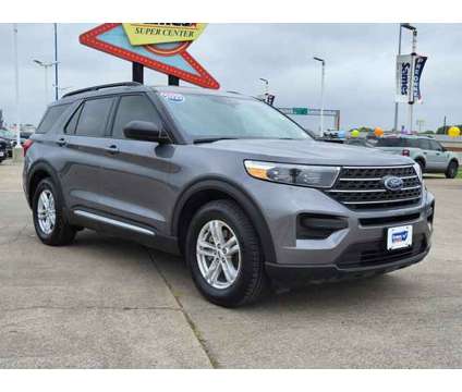 2022 Ford Explorer XLT is a Grey 2022 Ford Explorer XLT Car for Sale in Corpus Christi TX