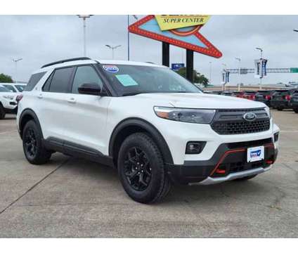 2023 Ford Explorer Timberline is a White 2023 Ford Explorer Car for Sale in Corpus Christi TX