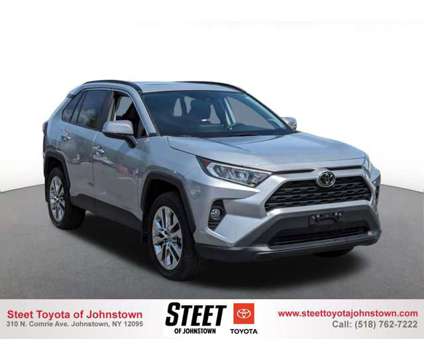 2021 Toyota RAV4 XLE Premium is a Grey 2021 Toyota RAV4 XLE Car for Sale in Johnstown NY