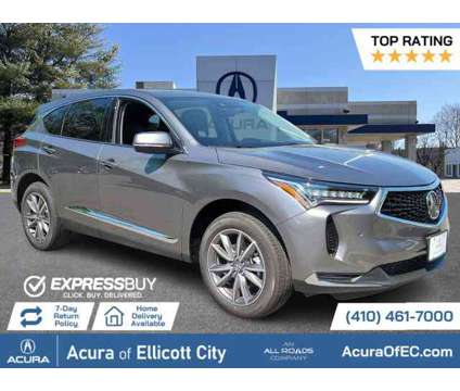 2024 Acura RDX w/Technology Package is a Black 2024 Acura RDX Car for Sale in Ellicott City MD