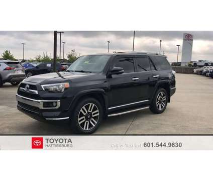 2017 Toyota 4Runner Limited is a Black 2017 Toyota 4Runner Limited Car for Sale in Hattiesburg MS
