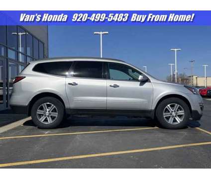 2015 Chevrolet Traverse LT is a Silver 2015 Chevrolet Traverse LT Car for Sale in Green Bay WI