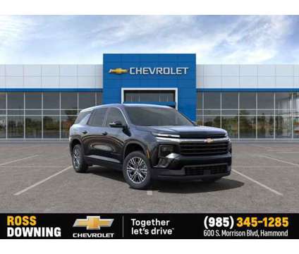 2024 Chevrolet Traverse FWD LS is a Black 2024 Chevrolet Traverse FWD LS Car for Sale in Hammond LA