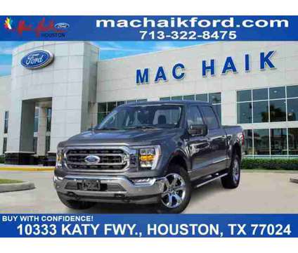 2022 Ford F-150 XLT is a Grey 2022 Ford F-150 XLT Car for Sale in Houston TX