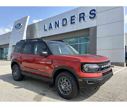 2024 Ford Bronco Sport Outer Banks is a Red 2024 Ford Bronco Car for Sale in Southaven MS