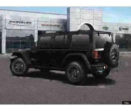2024 Jeep Wrangler 4xe Willys is a Black 2024 Jeep Wrangler Car for Sale in Somerville NJ