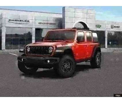 2024 Jeep Wrangler Willys is a Red 2024 Jeep Wrangler Car for Sale in Somerville NJ