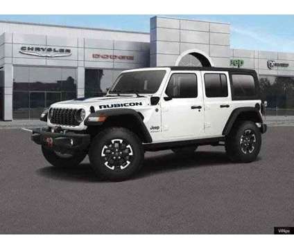 2024 Jeep Wrangler 4xe Rubicon is a White 2024 Jeep Wrangler Car for Sale in Somerville NJ