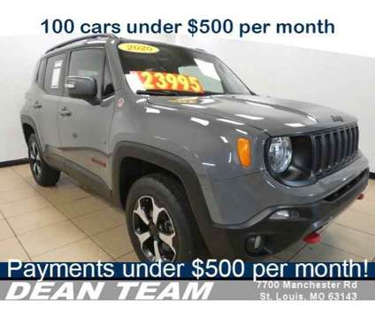 2020 Jeep Renegade Trailhawk is a Grey 2020 Jeep Renegade Trailhawk Car for Sale in Saint Louis MO