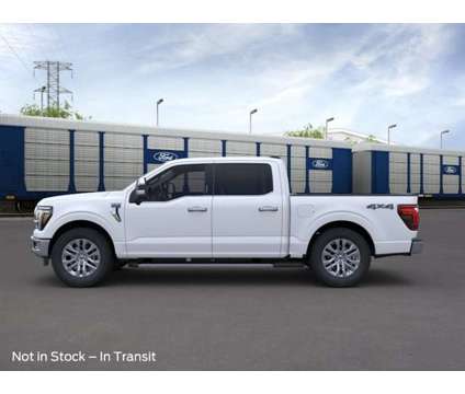 2024 Ford F-150 LARIAT is a White 2024 Ford F-150 Lariat Car for Sale in Paw Paw MI