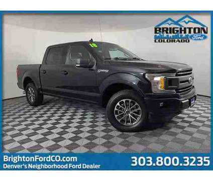 2018 Ford F-150 XLT is a Black 2018 Ford F-150 XLT Car for Sale in Brighton CO