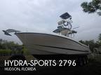 2001 Hydra-Sports 2796 CC Vector (Twin 300 Suzuki) Boat for Sale