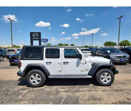 2020 Jeep Wrangler Unlimited Sport S is a White 2020 Jeep Wrangler Unlimited Sport Car for Sale in Lubbock TX